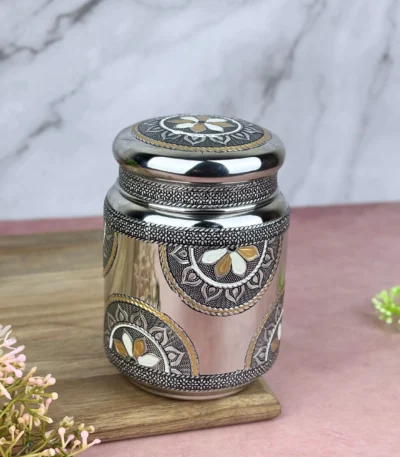 Steel Storage Jar 750ml | Stainless Steel Multipurpose Kitchen Container