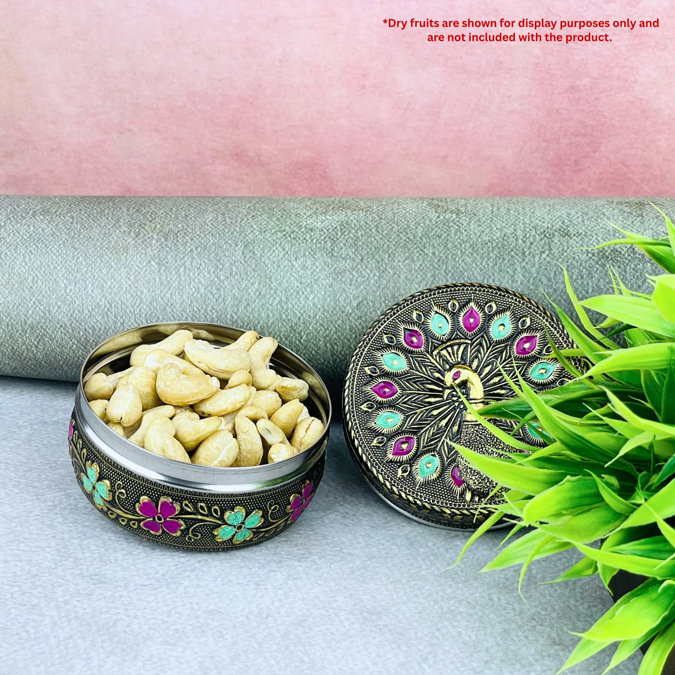 4x4 Mor Golden Emboss Dabri 1-4