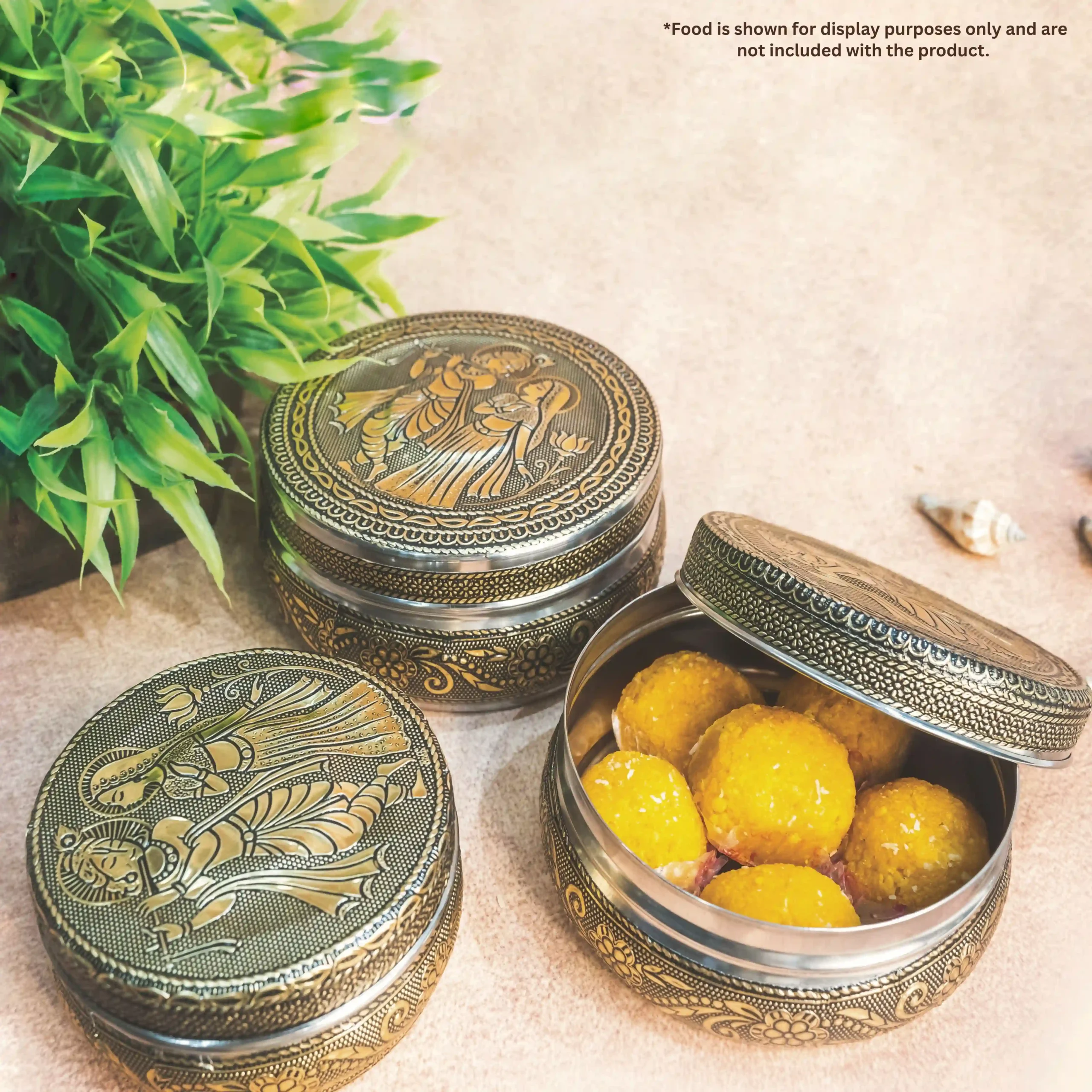 4x4 Radha-Krishna Pack of 3-1 N1485 (3)