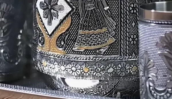 Steel Box Meenakari Jug