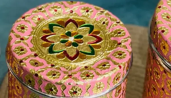The Art of Meenakari Steel Boxes