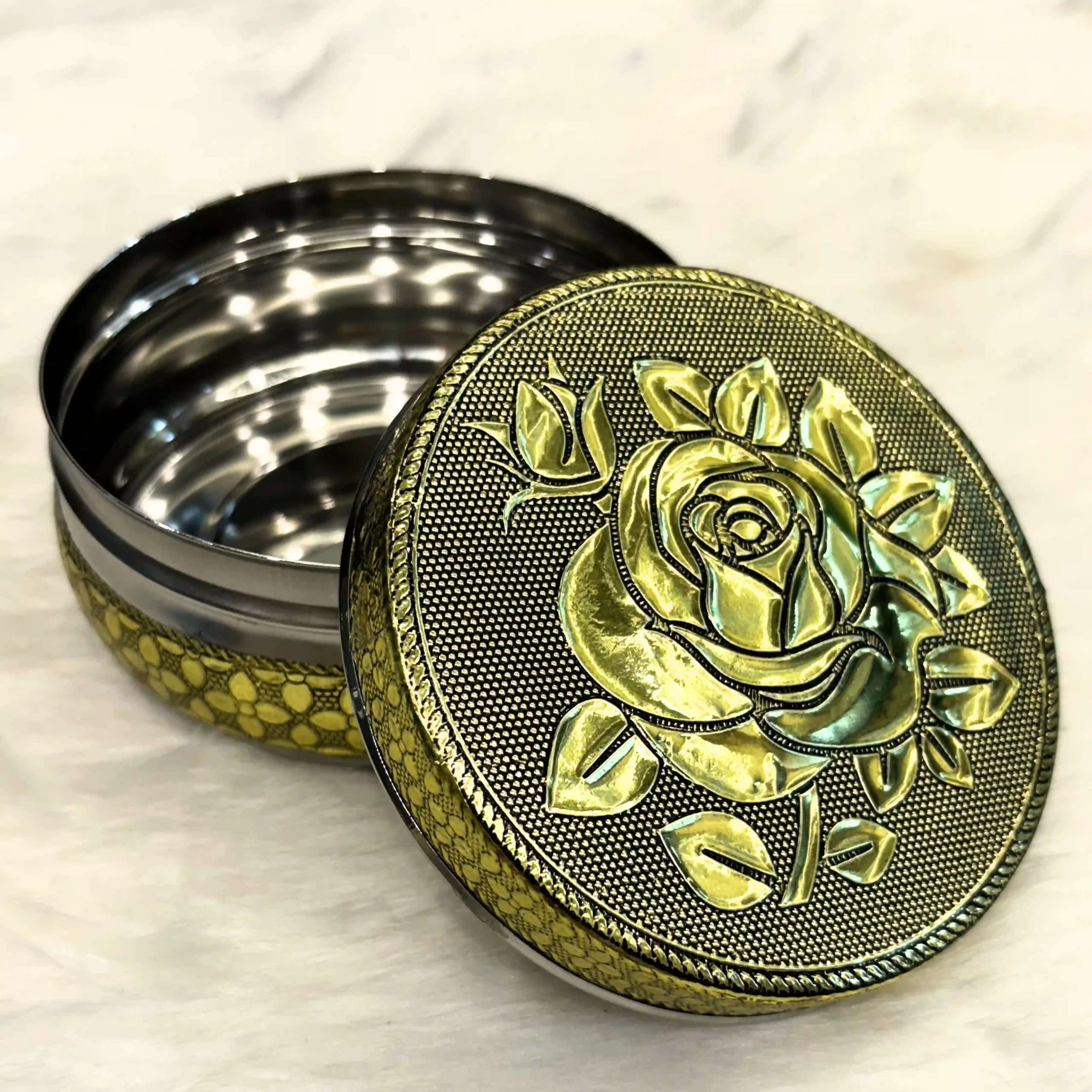 Meenakari Rose Dabba N842 (2)
