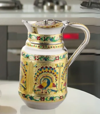 Peacock Steel Water Jug 1.5 L