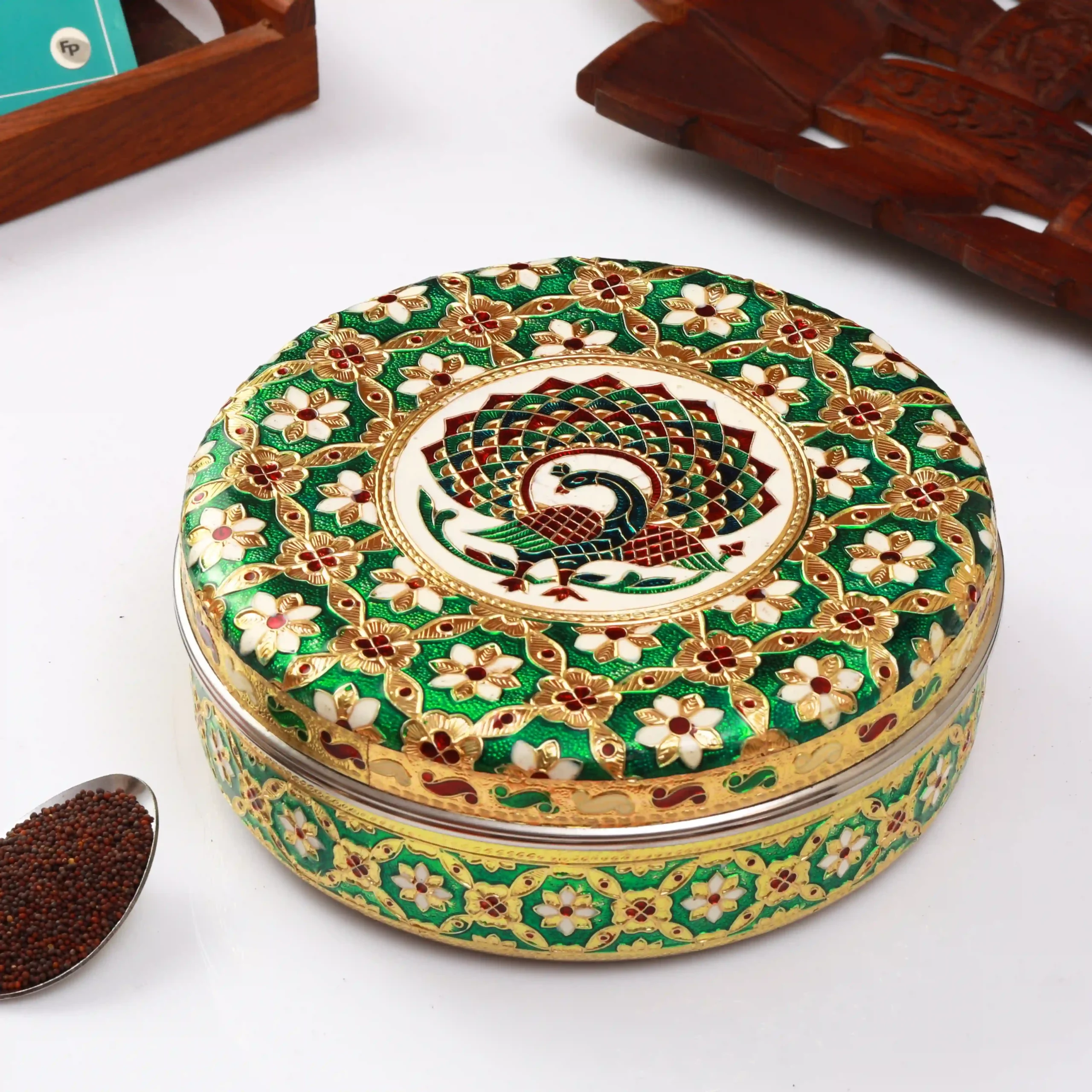 green spice box (2) N1029