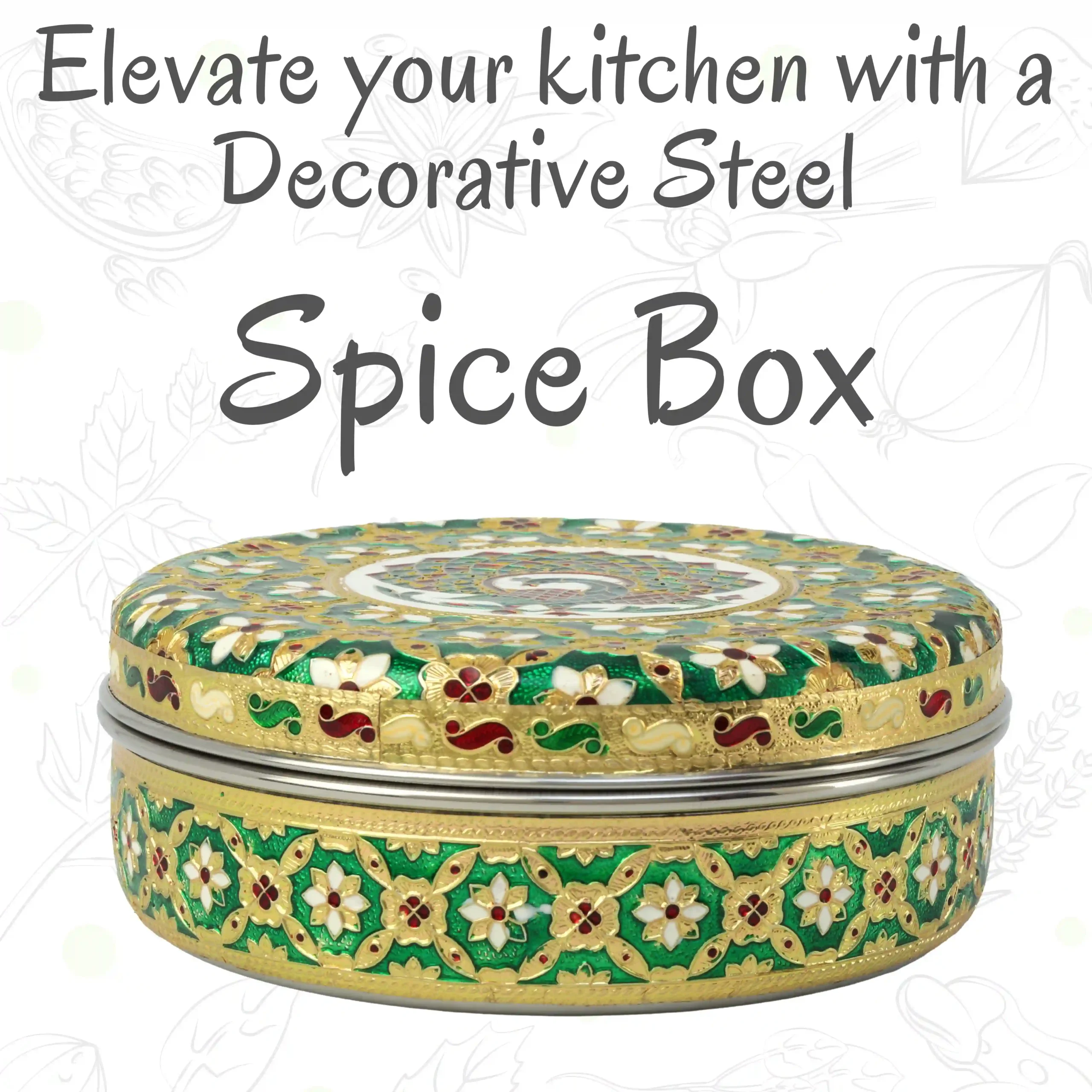 green spice box (5) N1029